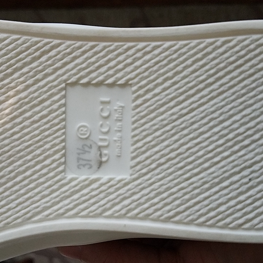 Gucci Coated Canvas Slip On Sneakers - Picture 6 of 8
